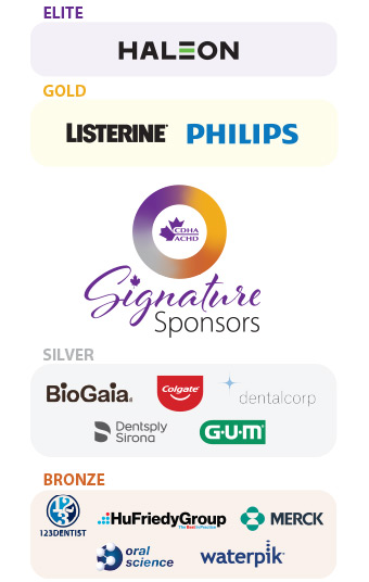 CDHA’s Signature Sponsors