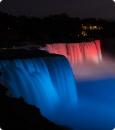 Niagara Falls Canada Falls Illumination