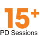 15+ sessions