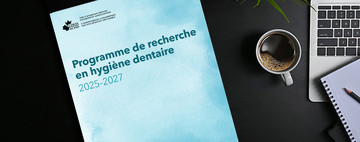 Research agenda placed on desk