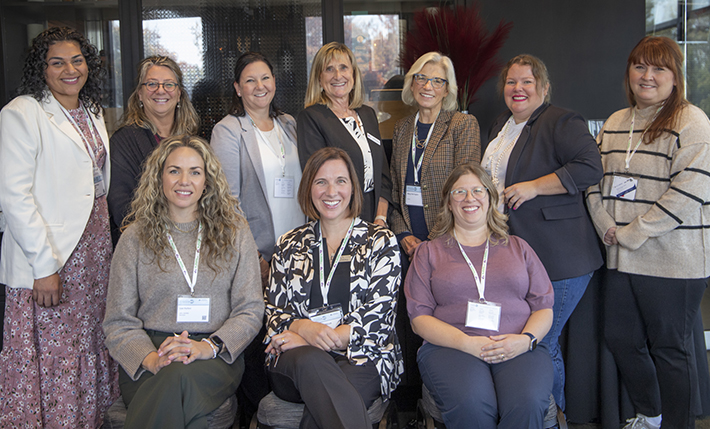 Group photo of women making up the Executive Directors