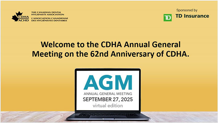 AGM welcome slide