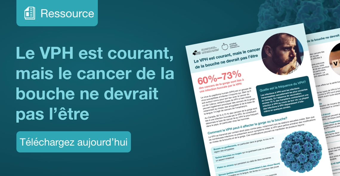 Le VPH est courant, mais le cancer de la bouche ne devrait pas l’être