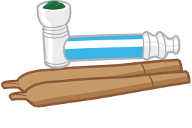 cannabis - joints, pipes