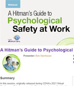Hitman's Guide to Psychological Safety at Work Webinar