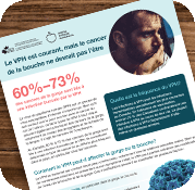 Nouvelle fiche d'information sur le VPH
