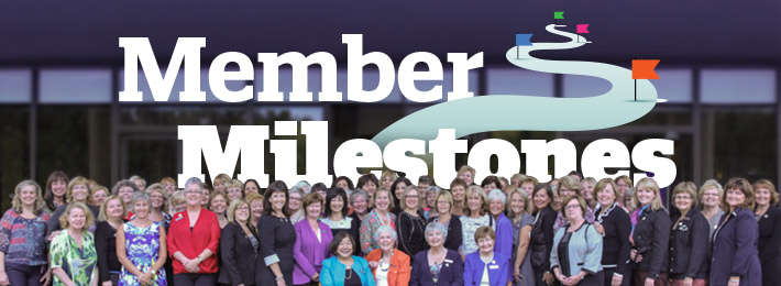 Member Milestones banner