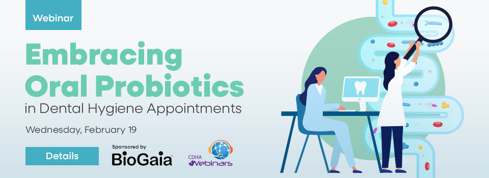 Embracing Oral Probiotics... webinar billboard