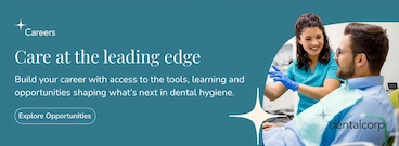 Advertisement for Dentalcorp