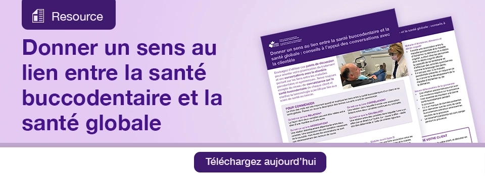 Nouvelle Ressource: Liens entre la santé buccodentaire et la santé globale
