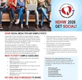 Social Media Tips and Sample Posts preview