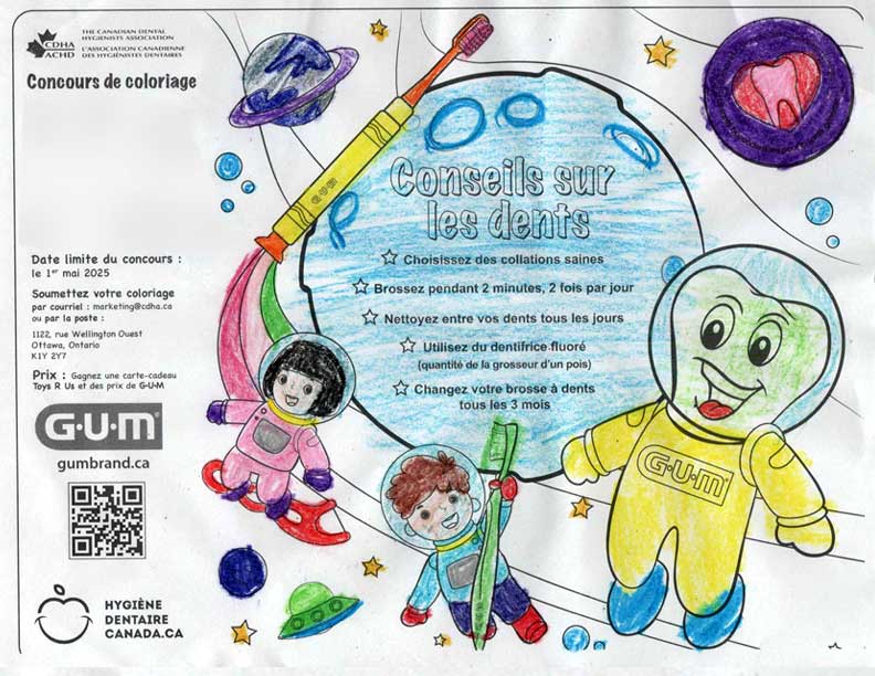 Third place colouring contest 5 and under