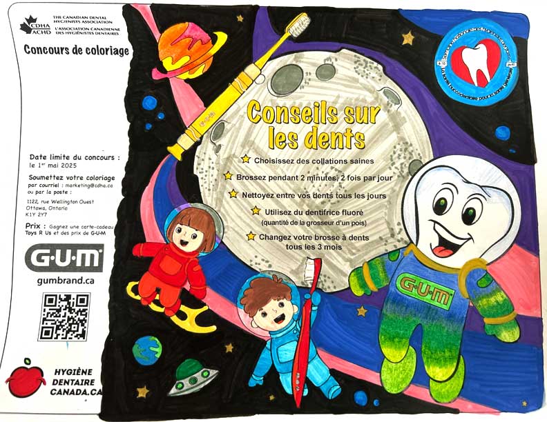 Third place colouring contest 10-13 years old