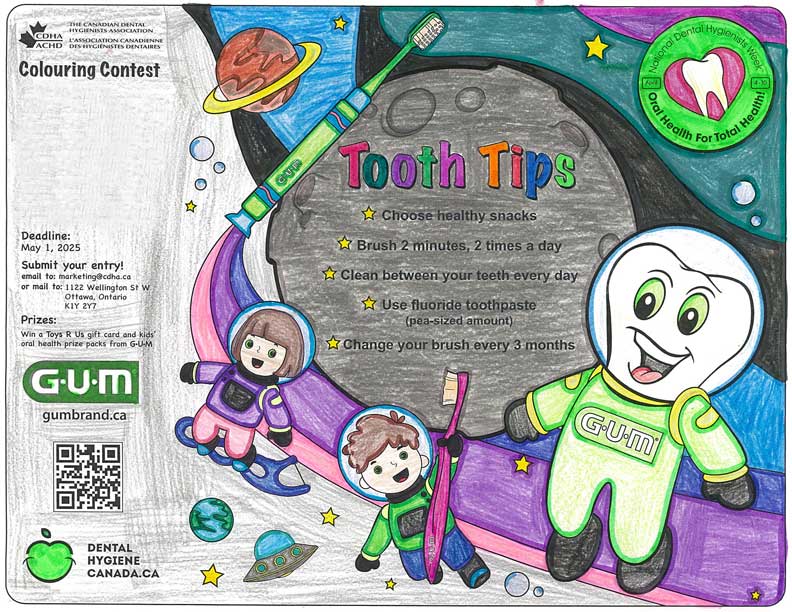 Second place colouring contest 6-9 years old