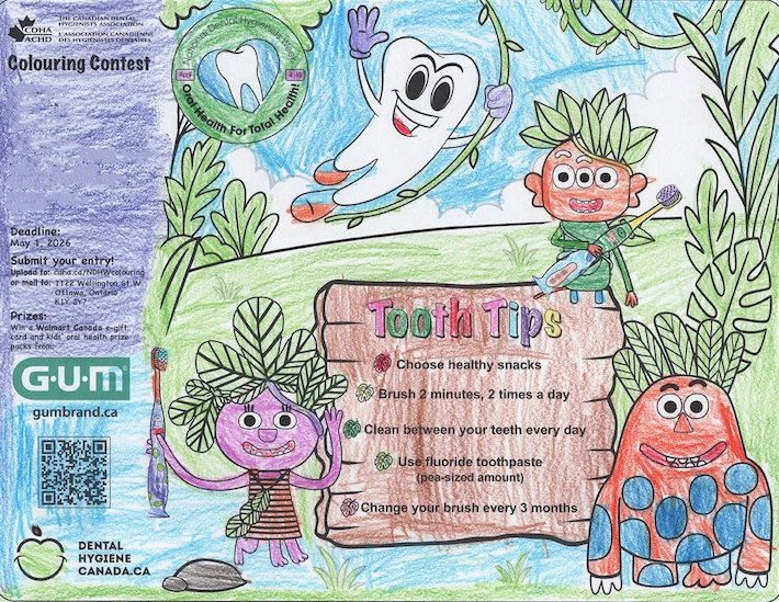 First place colouring contest 5 and under