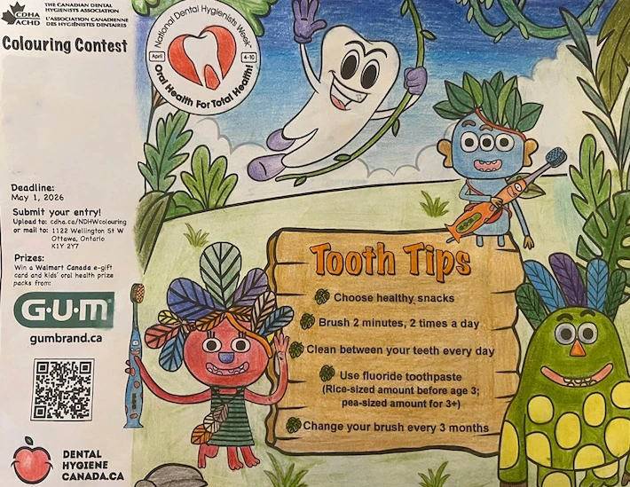 First place colouring contest 10-13 years old